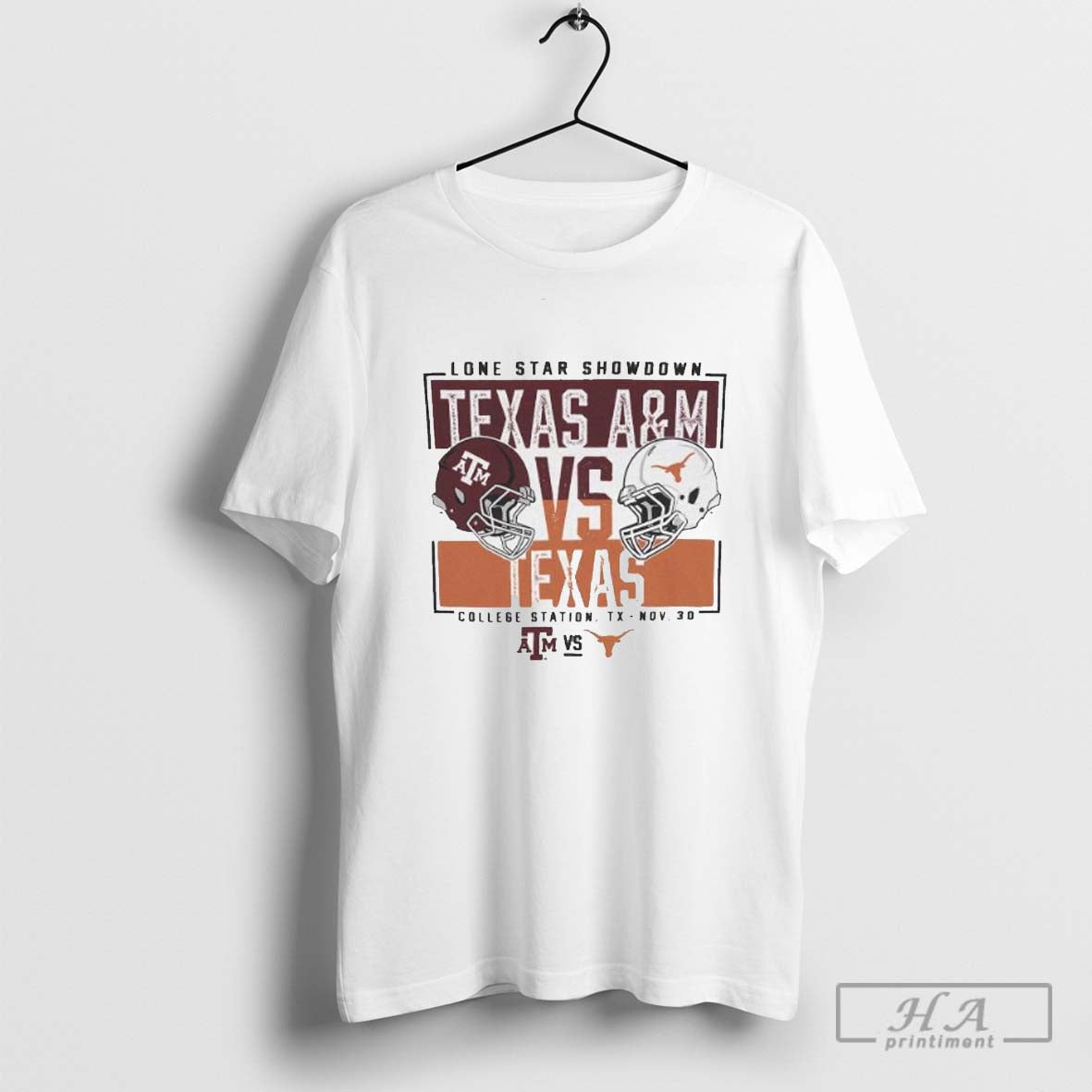 Texas A&amp;M vs Texas Lone Star Showdown November 30, 2024 Matchup Helmet T-Shirt Hoodie, Sweatshirt | CoreVibeTees.com