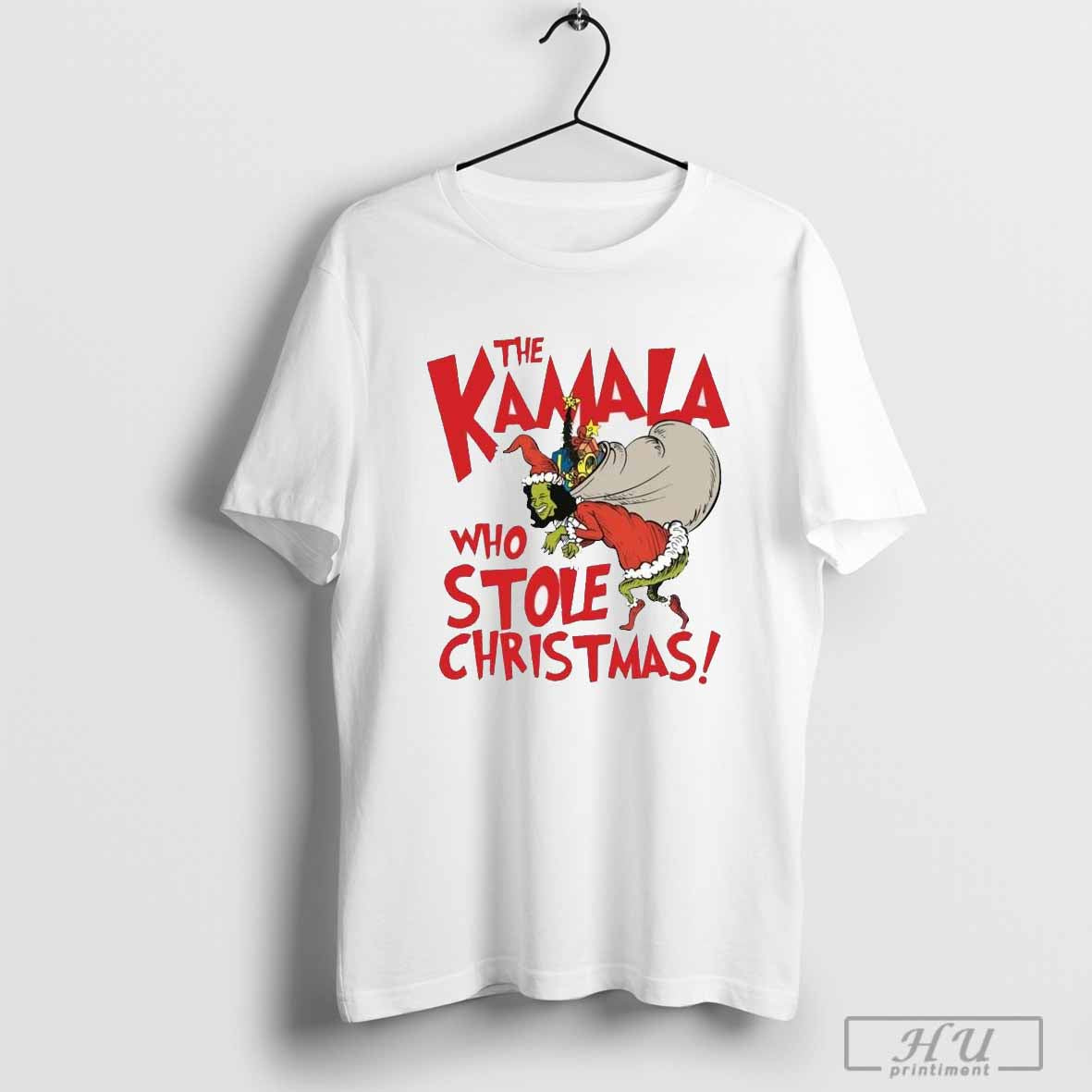 The Kamala Who Stole Christmas Shirt Hoodie, Sweatshirt | CoreVibeTees.com