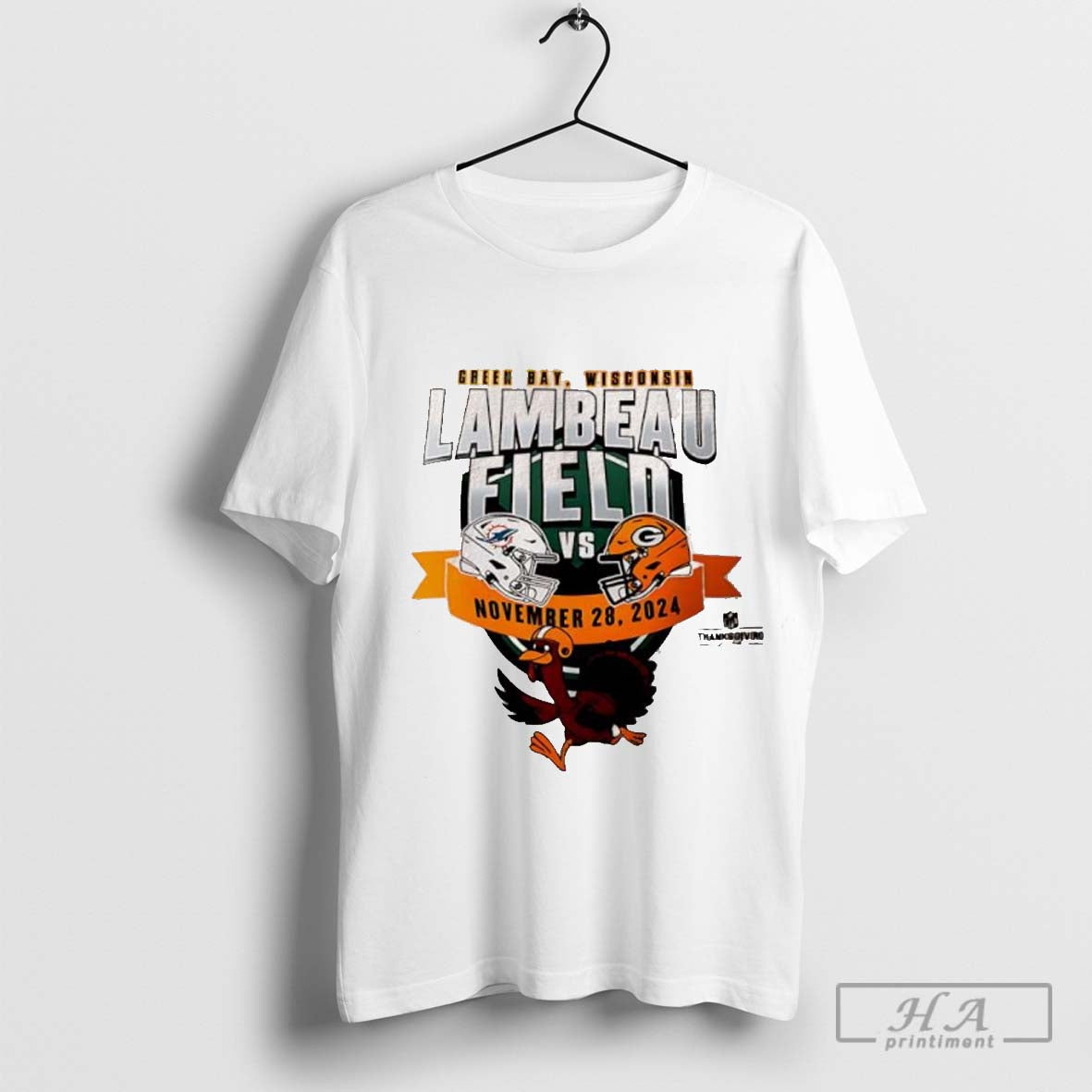 Thanksgiving Lambeau Field Green Bay Packers vs Miami Dolphins 2024 Wisconsin helmet shirt Hoodie, Sweatshirt