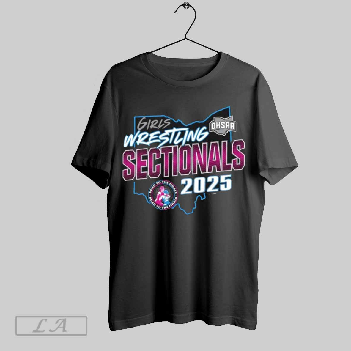Top 2025 Ohsaa Girls Wrestling Sectionals T-Shirts, Hoodie, Sweatshirt | CoreVibeTees.com