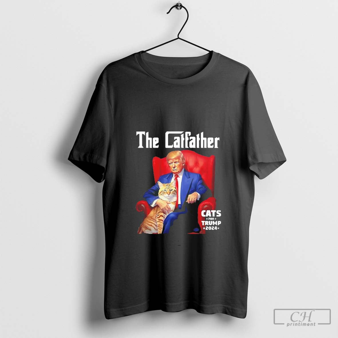 The Catfather Cats for Trump 2024 shirt Hoodie, Sweatshirt | CoreVibeTees.com