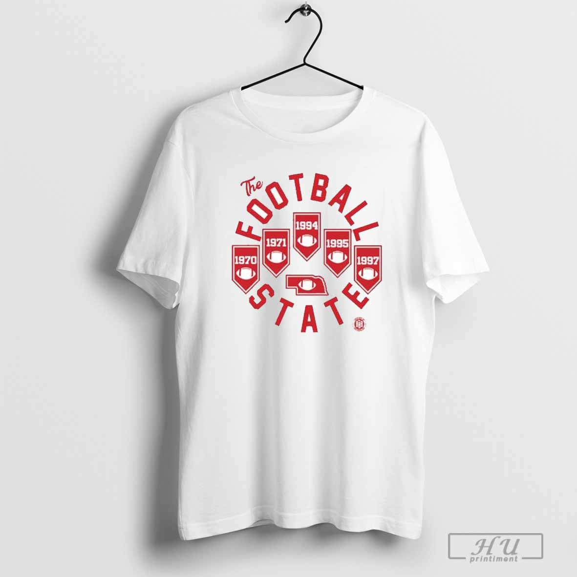 The Football State Banners Championship Years T-shirt Hoodie, Sweatshirt | CoreVibeTees.com