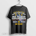 Top Hail To The Victors Back 2 Back 2 Back 2 Back Beat Osu Again Michigan Wolverines Go Blue 2025 T Shirt Hoodie, Sweatshirt