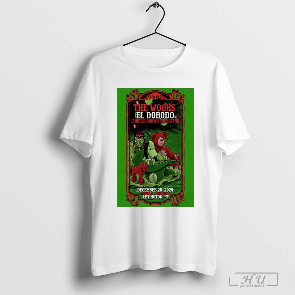 The Wooks With El Dorado Dec 20 2024 At The Burl In Lexington KY Tour Shirt Hoodie, Sweatshirt | CoreVibeTees.com
