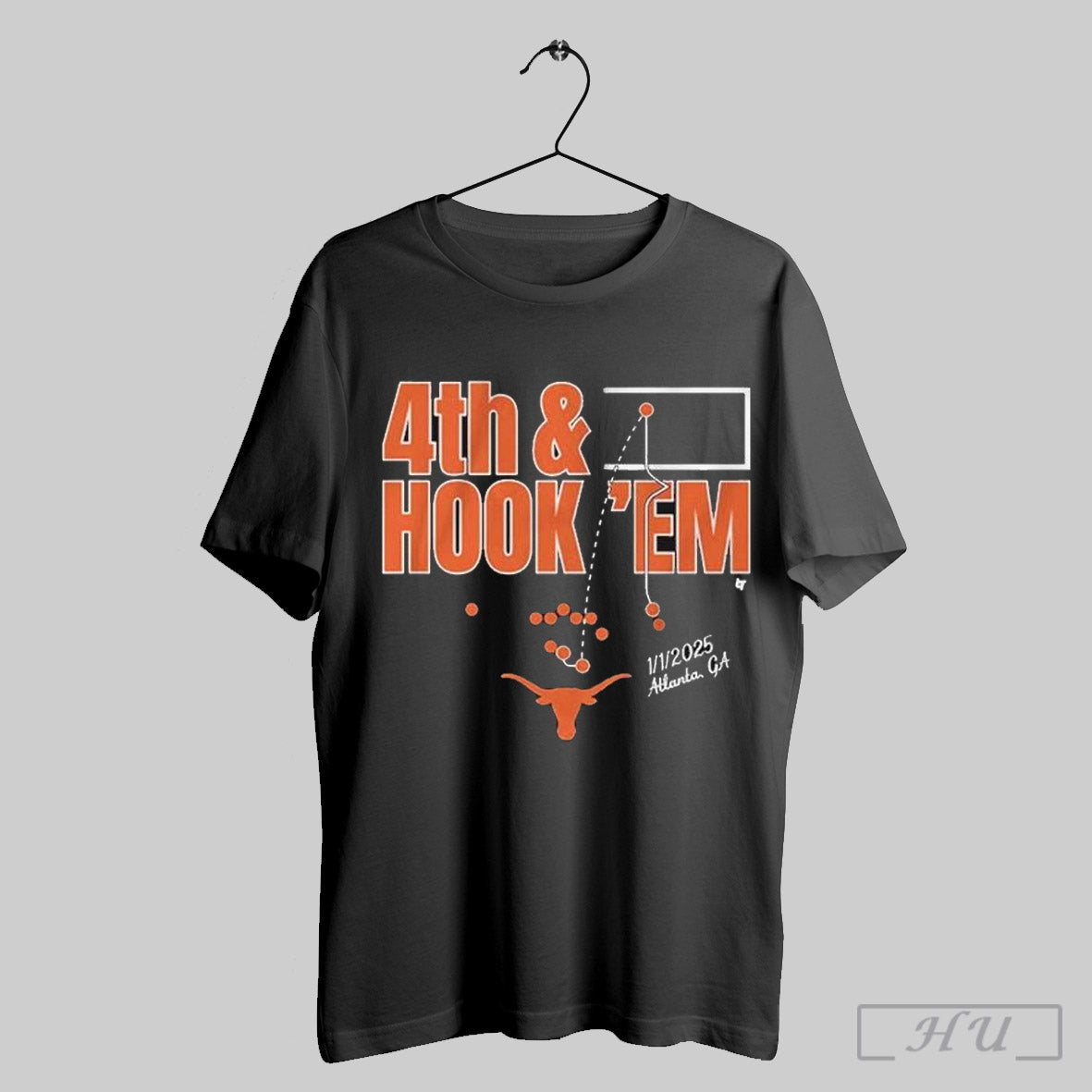 Texas Longhorns Football 4th Hook Em Atlanta Ga 1 1 2025 T Shirt Hoodie, Sweatshirt | CoreVibeTees.com