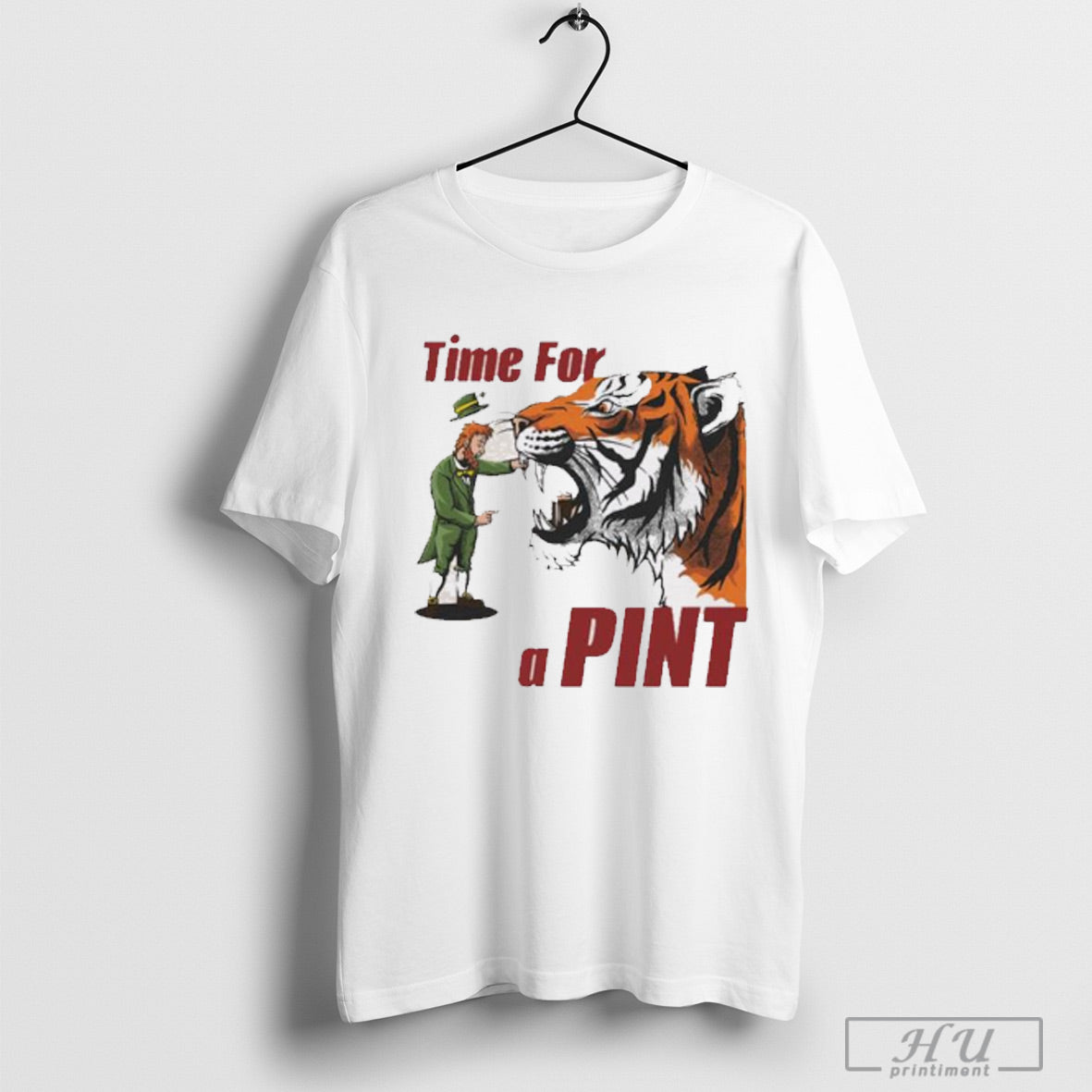 Time For A Pint Tigers And St Patricks Day T Shirt Sweatshirt Hoodie | CoreVibeTees.com