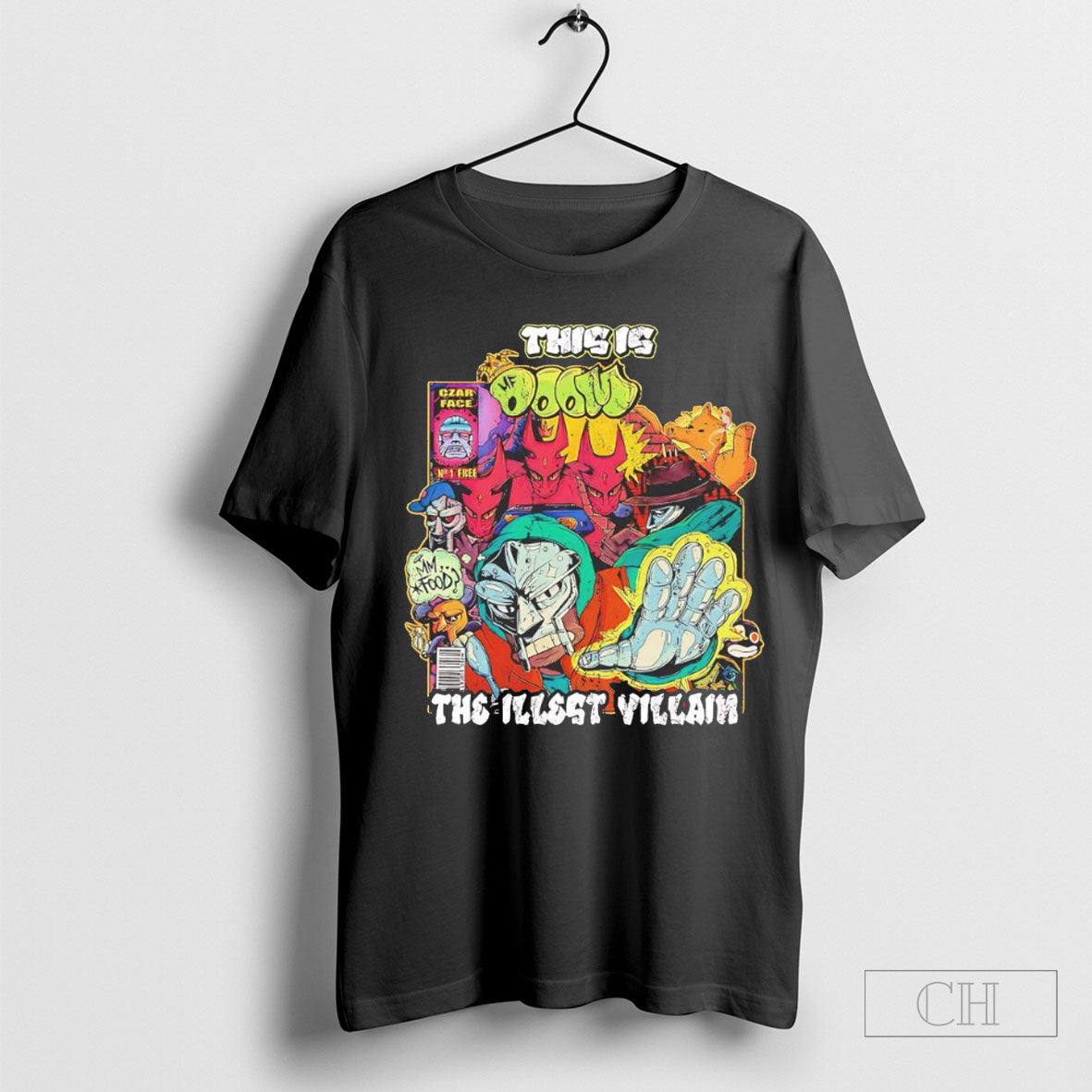 The Illest Villain Mf Doom Graphic Shirt Hoodie, Sweatshirt | CoreVibeTees.com