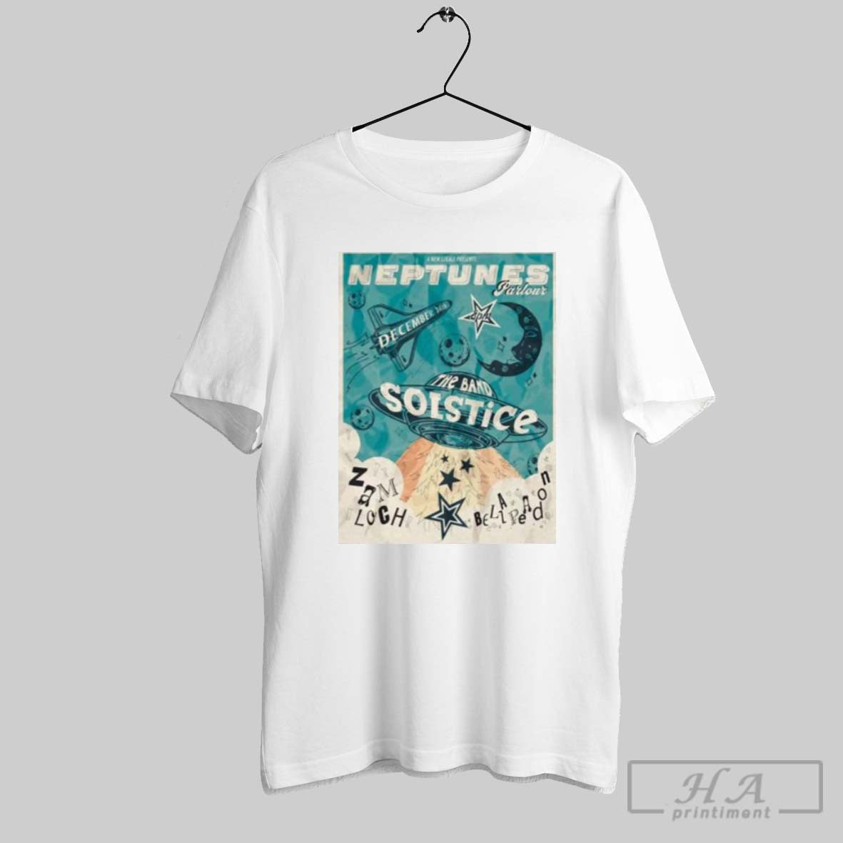 The Band Solstice Neptunes Parlour Raleigh Nc Dec 14 2024 Tour Poster Shirt Hoodie, Sweatshirt | CoreVibeTees.com