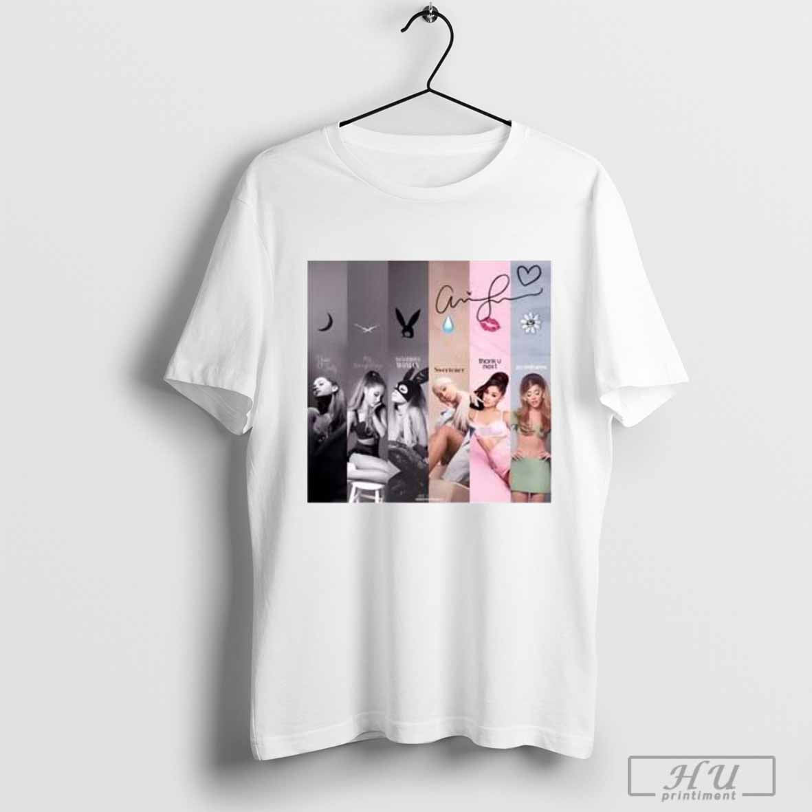 Tiktoker Shay Wearing Ariana Grande Album T-Shirt Hoodie, Sweatshirt | CoreVibeTees.com