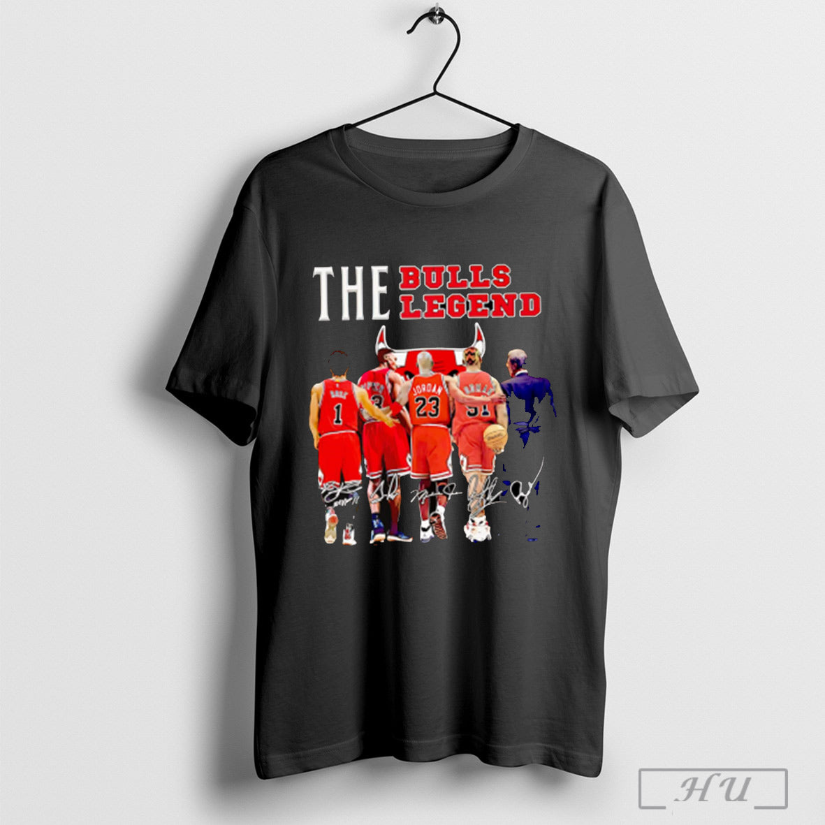 The Bulls Legend Player And Coach Signatures Shirt Hoodie, Sweatshirt | CoreVibeTees.com