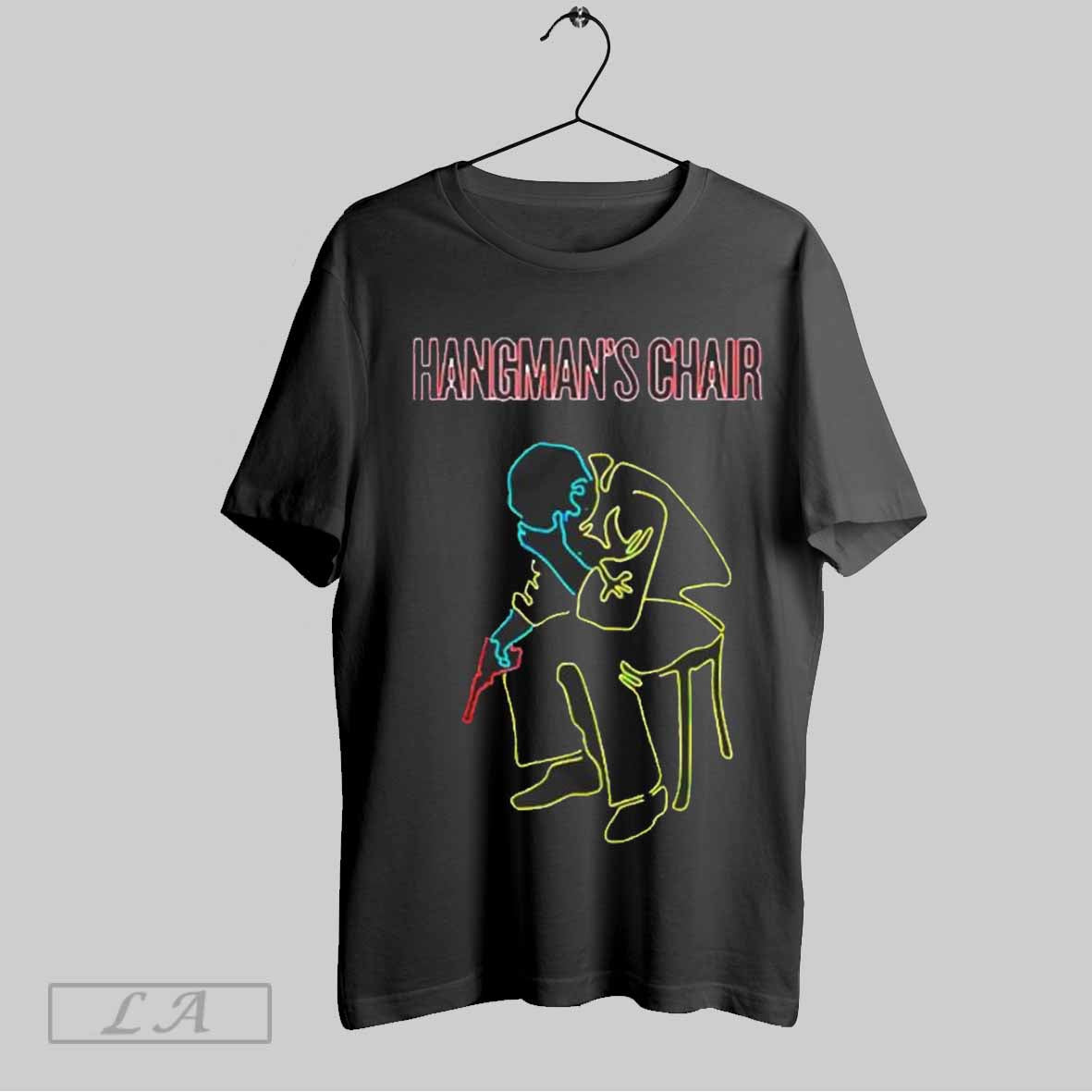 Top Hangmans Chair Neon Suicide T Shirt Hoodie, Sweatshirt | CoreVibeTees.com