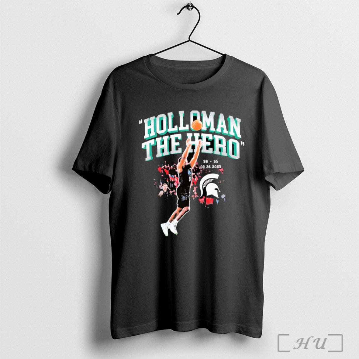Tre Holloman The Hero Michigan State Basketball T Shirt Sweatshirt Hoodie | CoreVibeTees.com
