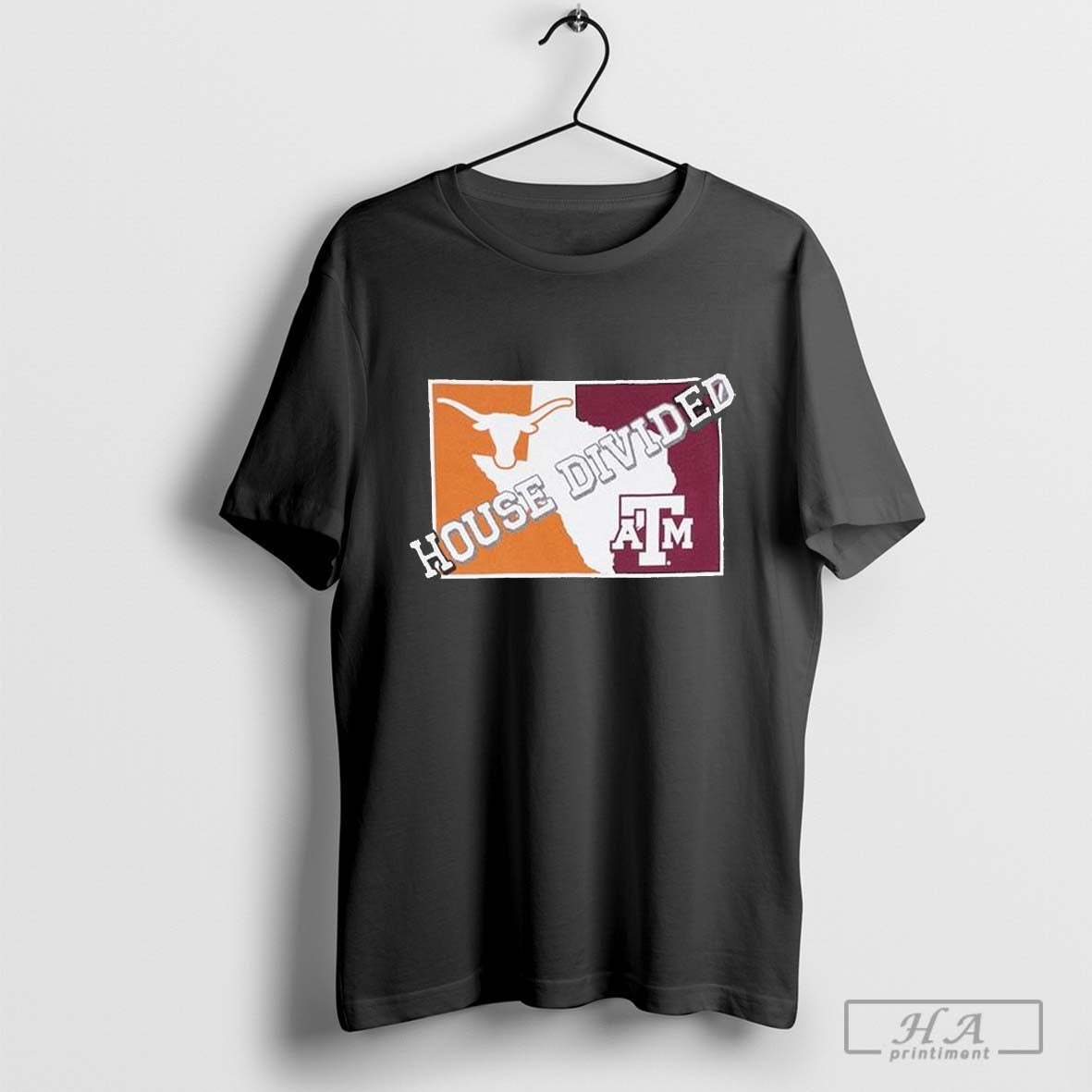Texas A&amp;M vs Texas House Divided T-Shirt Hoodie, Sweatshirt | CoreVibeTees.com