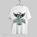 Top Philadelphia City Football Skyline Mascot Unisex Sweatshirt T Shirt Hoodie | CoreVibeTees.com