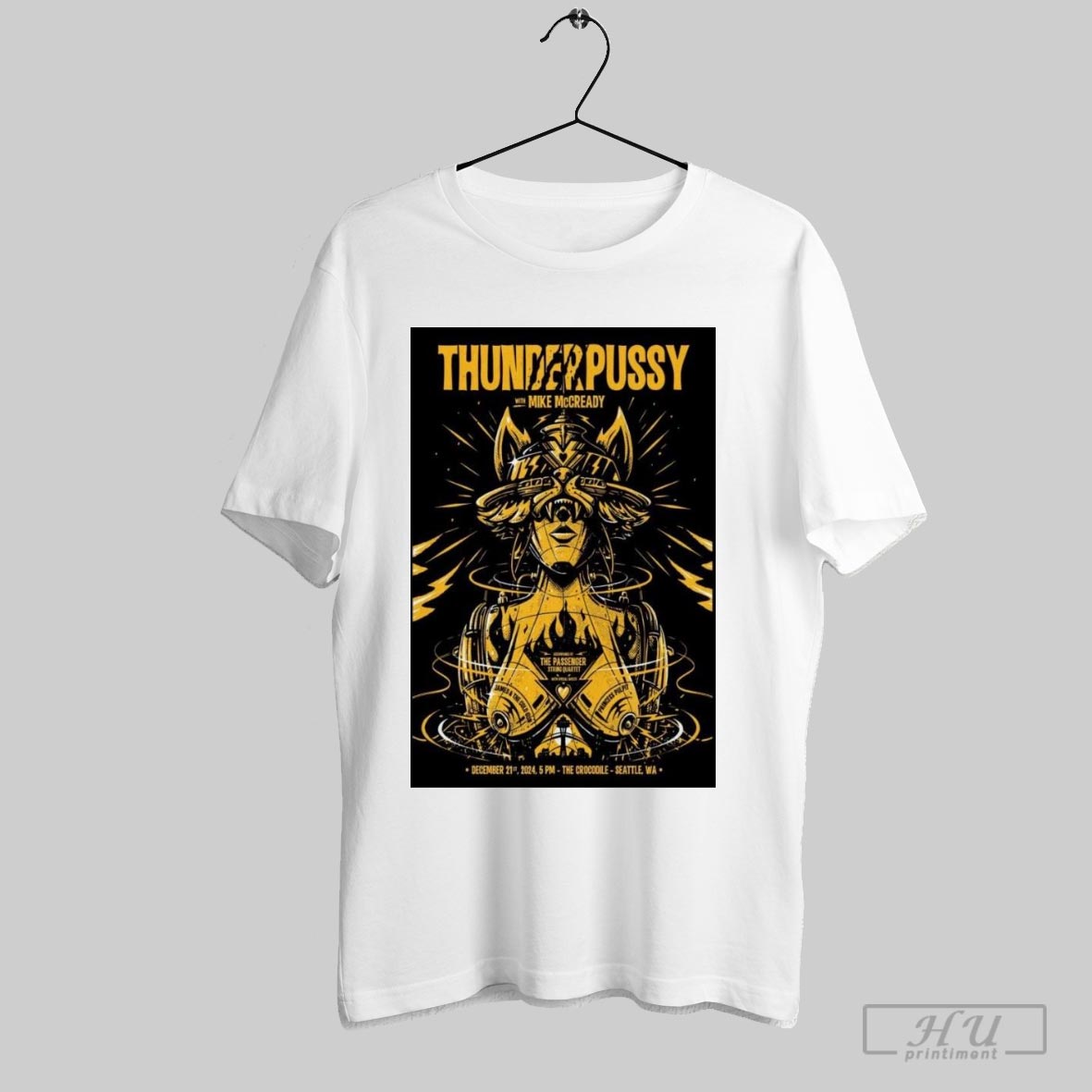 Thunderpussy The Crocodile Seattle Wa Dec 21 2024 Tour T Shirt Hoodie, Sweatshirt | CoreVibeTees.com