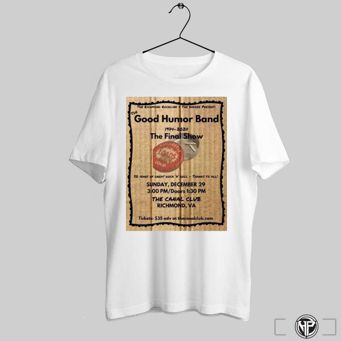 The Good Humor Band Farewell Show Sun Dec 29 2024 T Shirts Trendy Sweatshirt Hoodie | CoreVibeTees.com