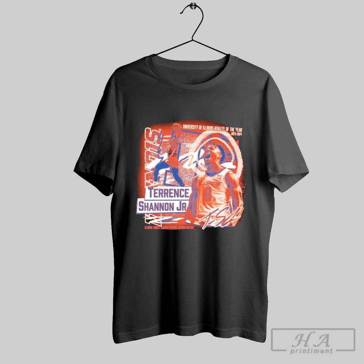 Terrence Shannon Jr Illinois Basketball 2023 2024 T Shirt Hoodie, Sweatshirt | CoreVibeTees.com