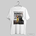 Trendy Funny Atlanta Motors Speedway Sunday Feb 23 2025 Joey Logano William Byron Corey Lajoie T Shirt Hoodie, Sweatshirt