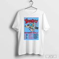 Threesixty Rocktober Show 2024 Tour Poster T-shirt Hoodie, Sweatshirt | CoreVibeTees.com