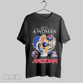 Top Never Underestimate A Woman Who Understands Basketball And Loves Arizona Wildcats Mascot Heart Diamond Unisex...