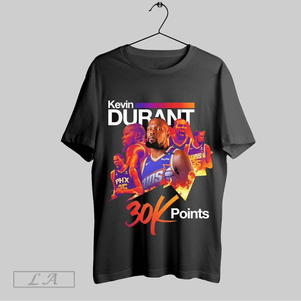 Top Kevin Durant Phoenix Suns 30000 Career Points Sweatshirt T Shirt Hoodie | CoreVibeTees.com