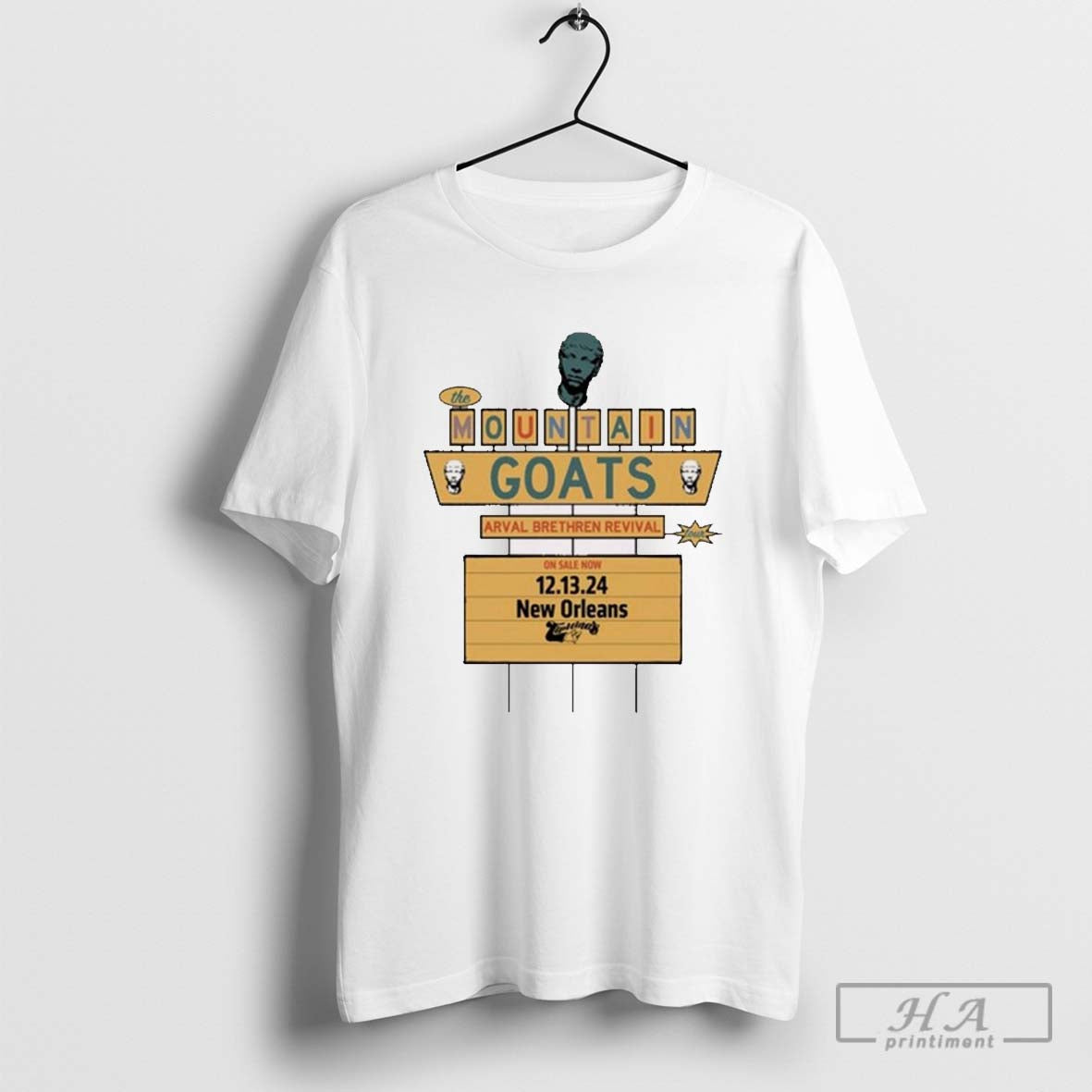 The Mountain Goats December 13 2024 Tipitina’s In New Orleans LA Arval Brethren Revival T-shirt Hoodie, Sweatshirt
