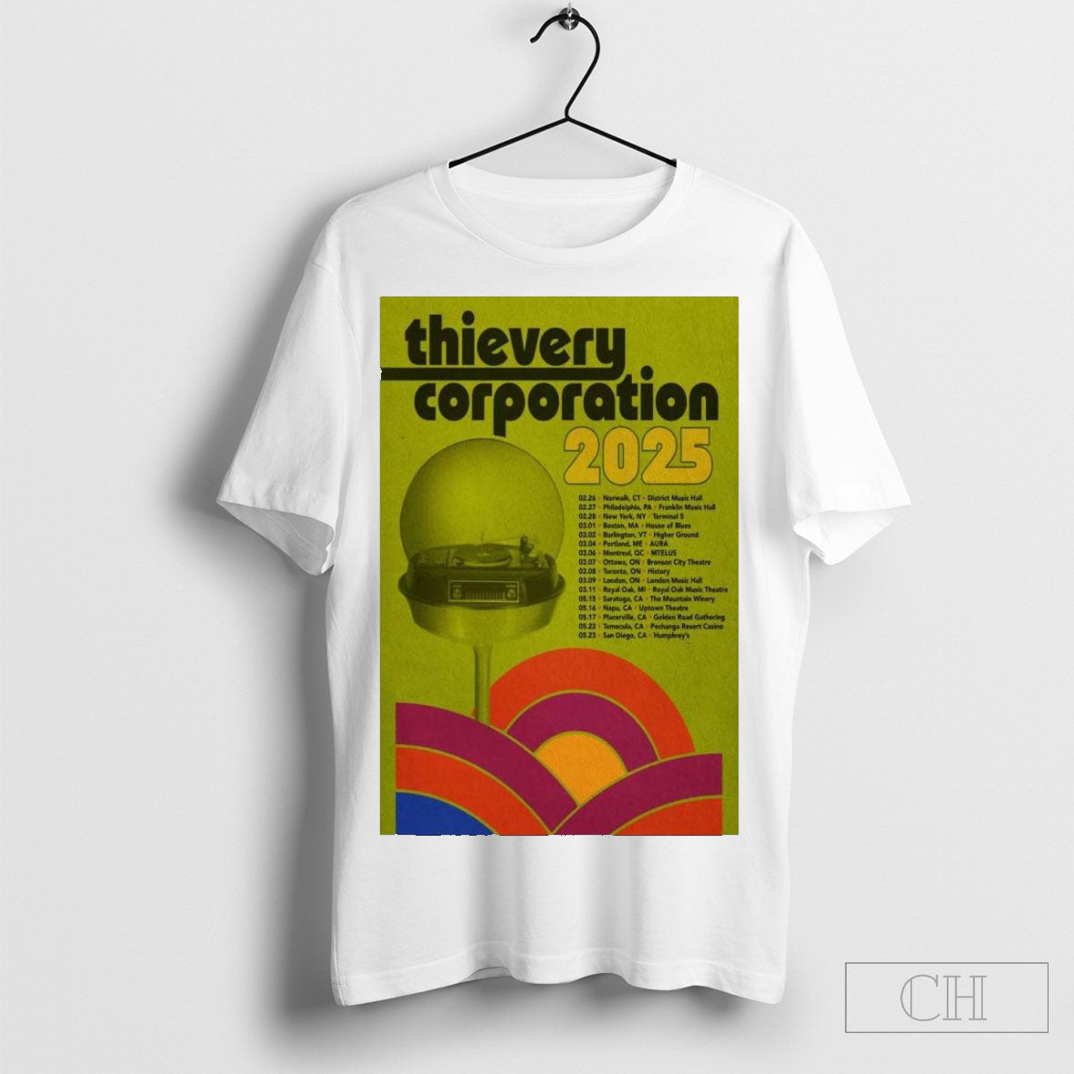 Thievery Corporation New Fall Tour Poster Shirt Sweater Hoodie, Sweatshirt | CoreVibeTees.com