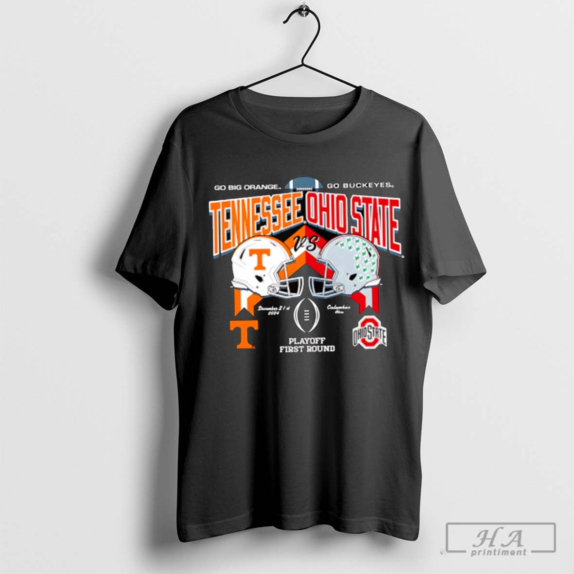 Tennessee Volunteers Vs Ohio State Playoff First Round Shirt Hoodie, Sweatshirt | CoreVibeTees.com