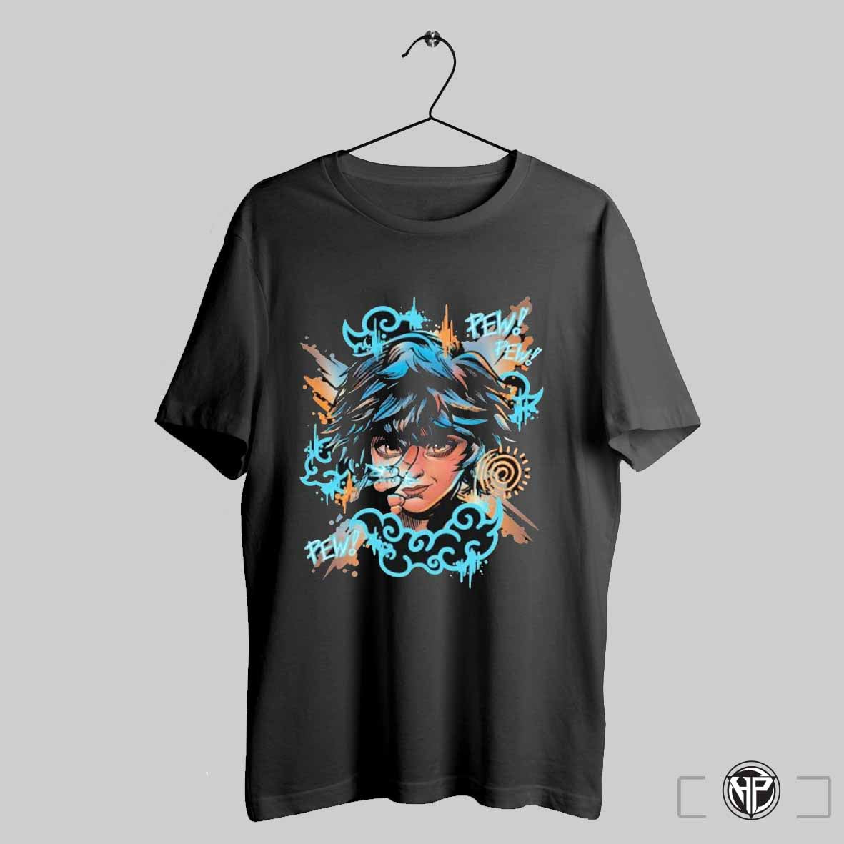 The Girl Saviour Pew Pew Pew T Shirts Trending Sweatshirt Hoodie | CoreVibeTees.com