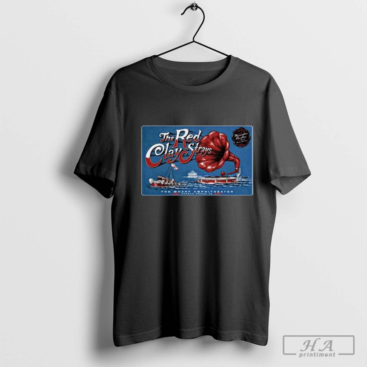 The Red Clay Strays Tour July 4 2024 The Wharf Amphitheater Orange Beach, AL t-shirt Hoodie, Sweatshirt | CoreVibeTees.com