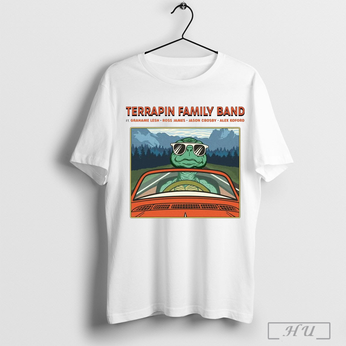 Terrapin Family Band Ft Grahame Lesh Ross James Jason Crosby Alex Koford T Shirt Hoodie, Sweatshirt | CoreVibeTees.com