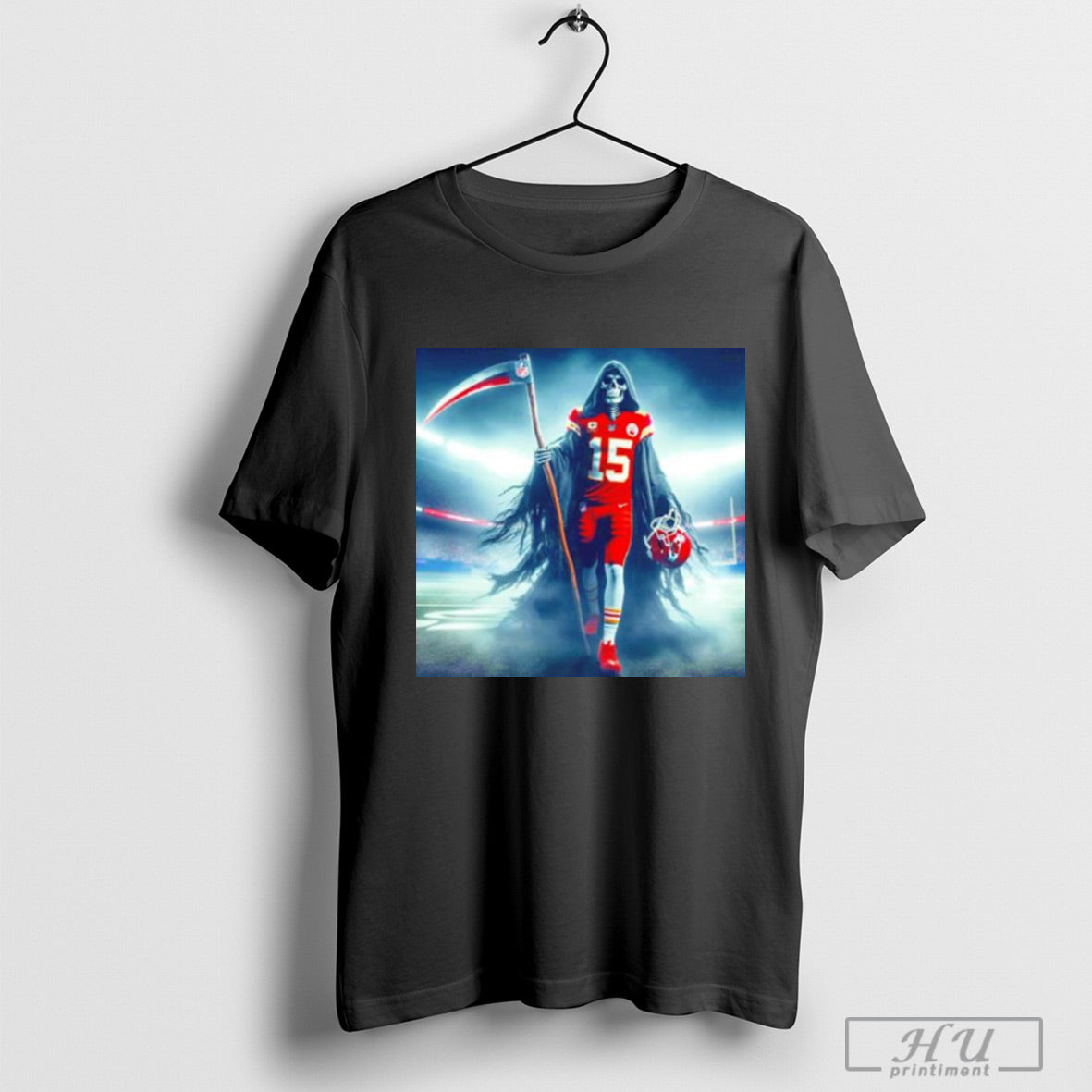 The Grim Reaper Patrick Mahomes Kansas City Chiefs T Shirt Sweatshirt Poster Hoodie | CoreVibeTees.com