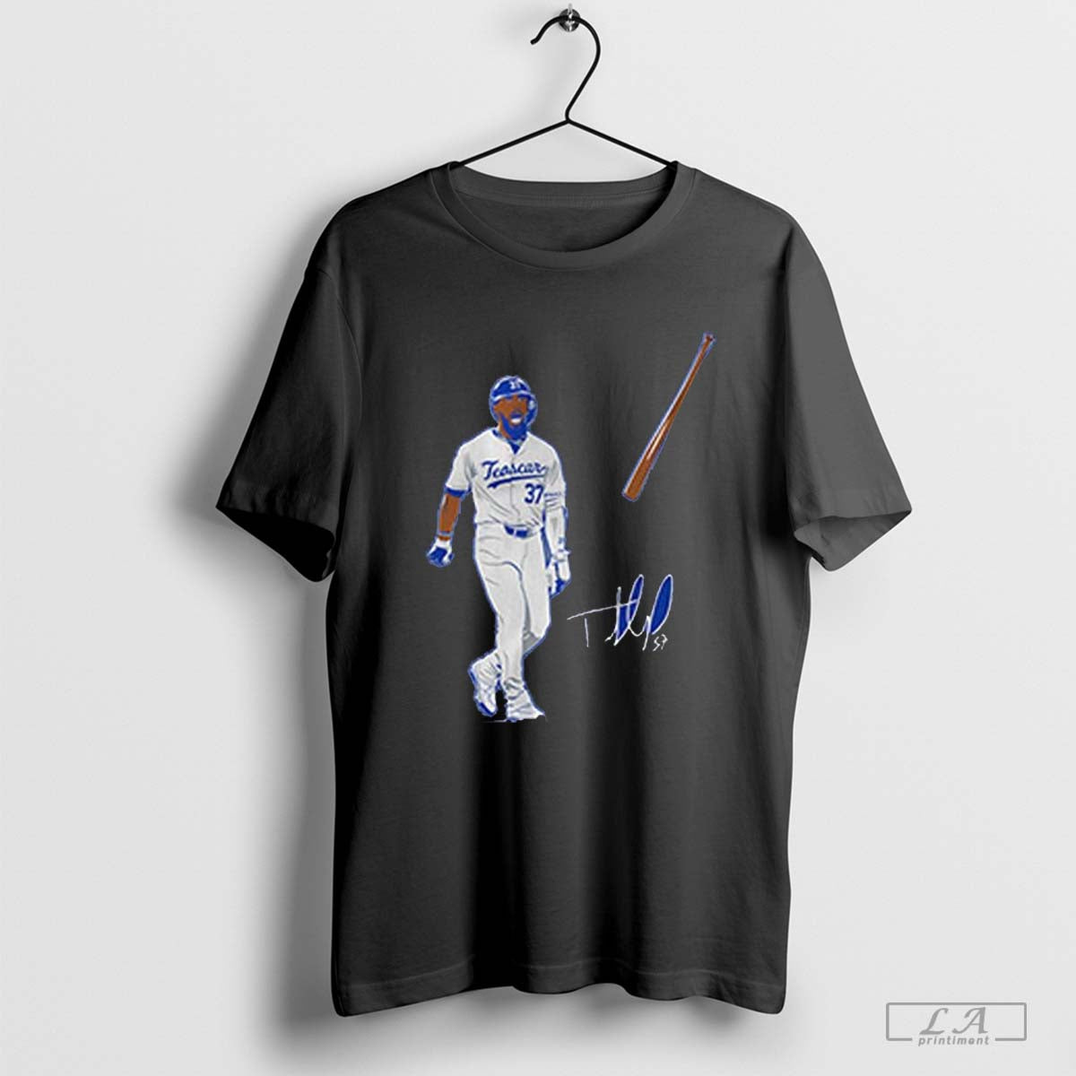 Teoscar Hernandez Los Angeles Dodgers Bat FLip Signature Shirt Hoodie, Sweatshirt | CoreVibeTees.com