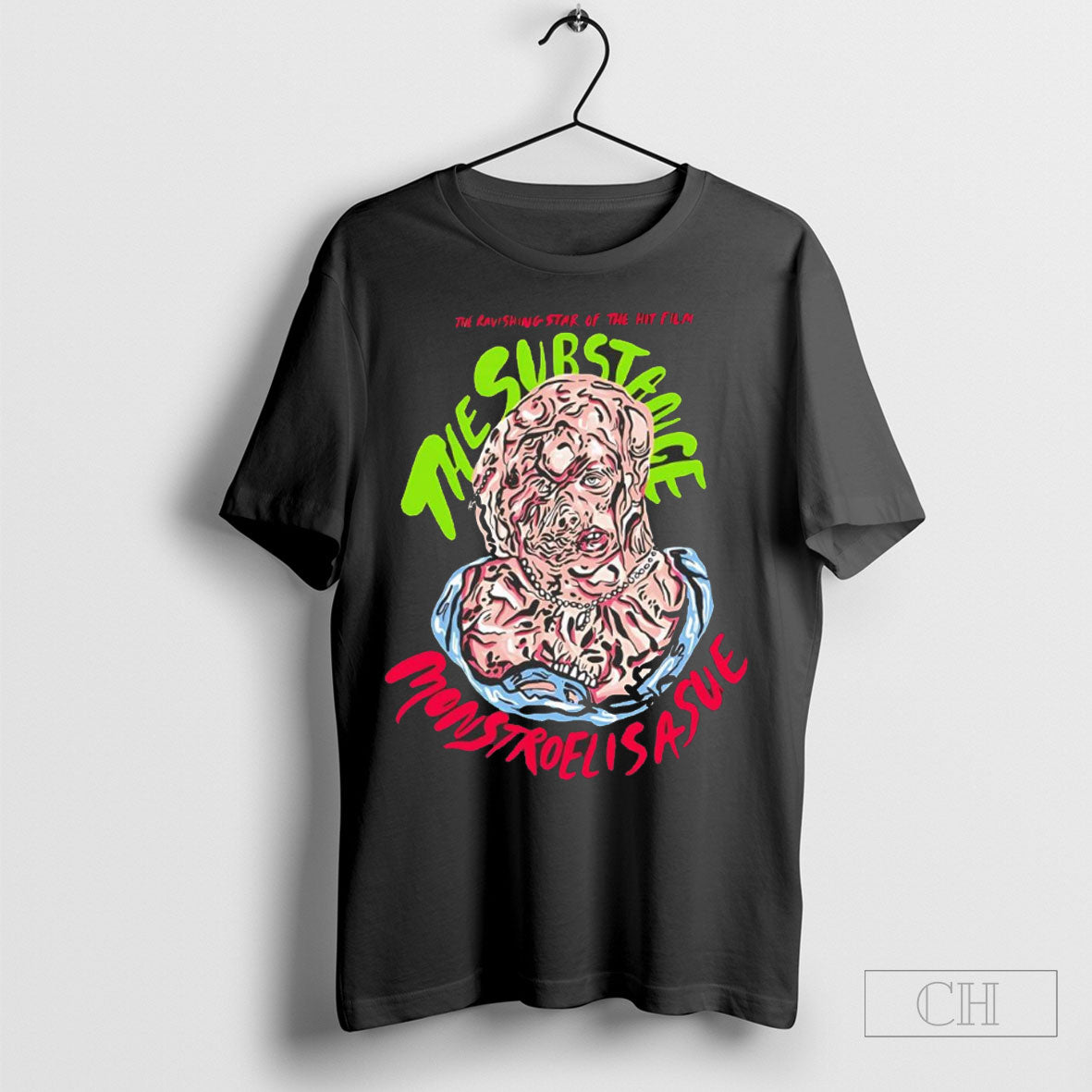 The Ravishing Star Of The Hit Film The Substance Monstro Elisasue Shirt Hoodie, Sweatshirt | CoreVibeTees.com