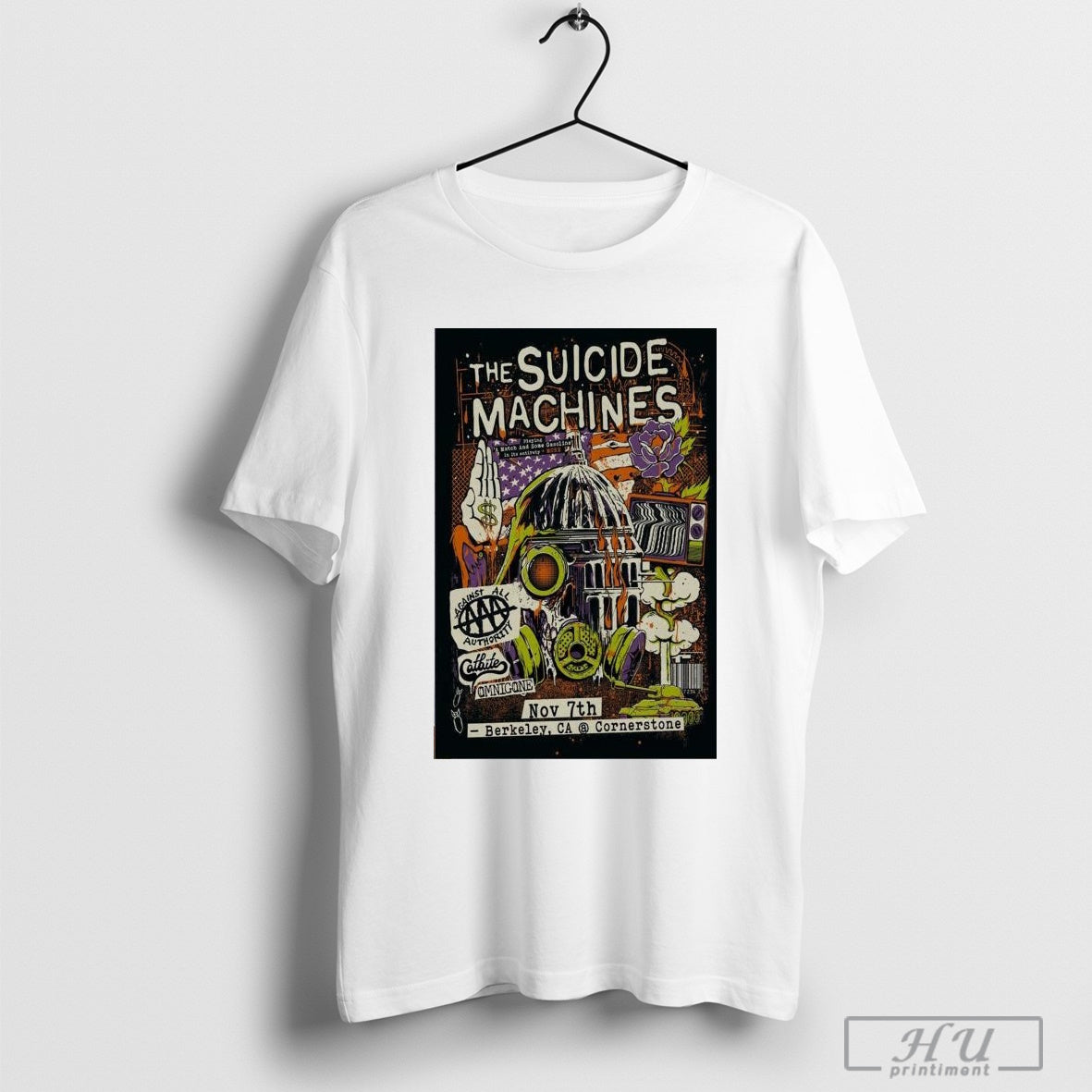 The suicide machines nov 07 2024 cornerstone ca berkeley T-shirt Hoodie, Sweatshirt | CoreVibeTees.com