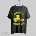 Top Cat Property Of Wildlife Department 2025 T Shirt Hoodie, Sweatshirt | CoreVibeTees.com