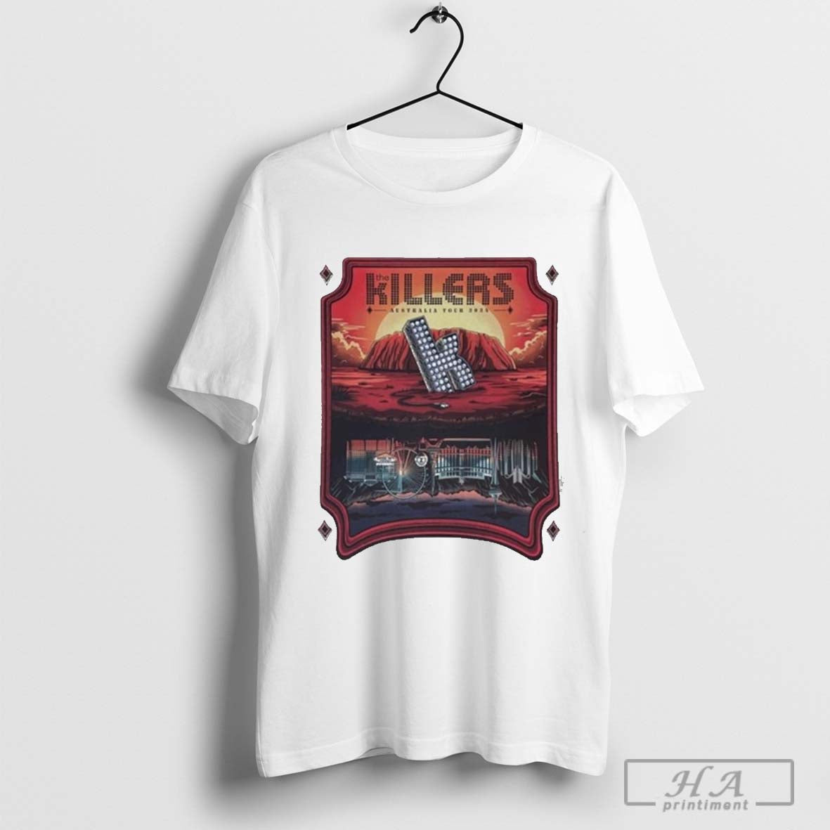 The Killers Australia Tour 2024 T-shirts Hoodie, Sweatshirt | CoreVibeTees.com