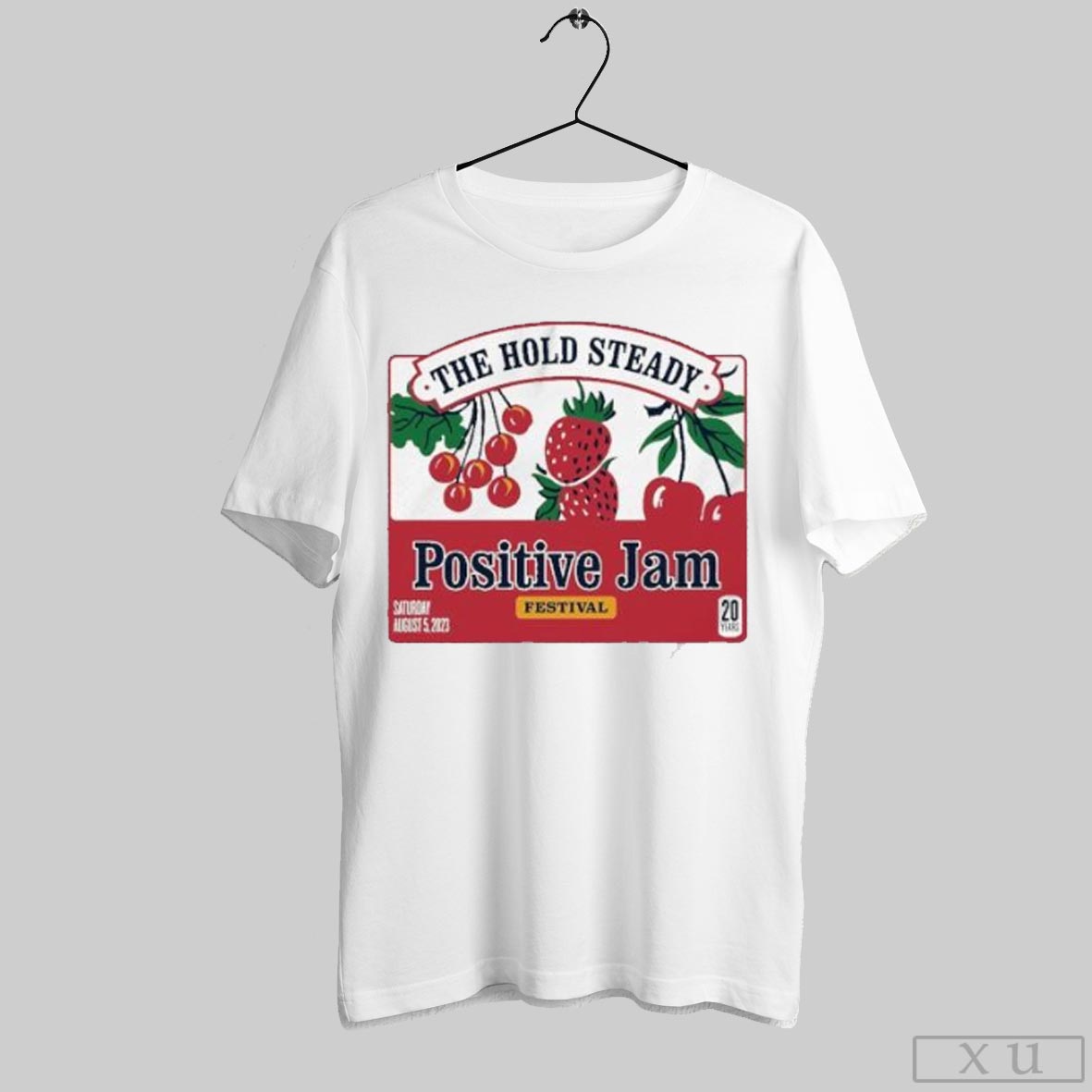 The Hold Steady Cherry Strawberry Positive Jam Festival T Shirts Hoodie, Sweatshirt | CoreVibeTees.com