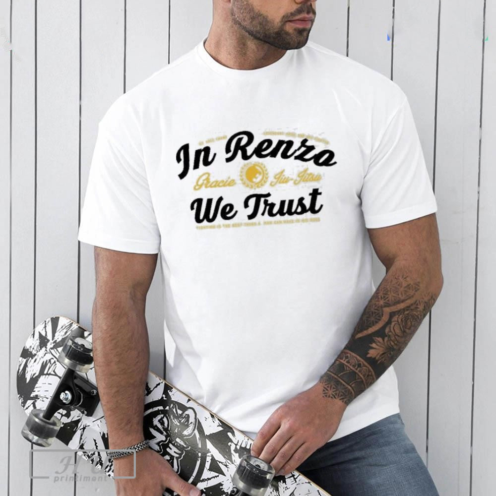 Tom Hardy In Renzo We Trust T-Shirt Hoodie, Sweatshirt | CoreVibeTees.com