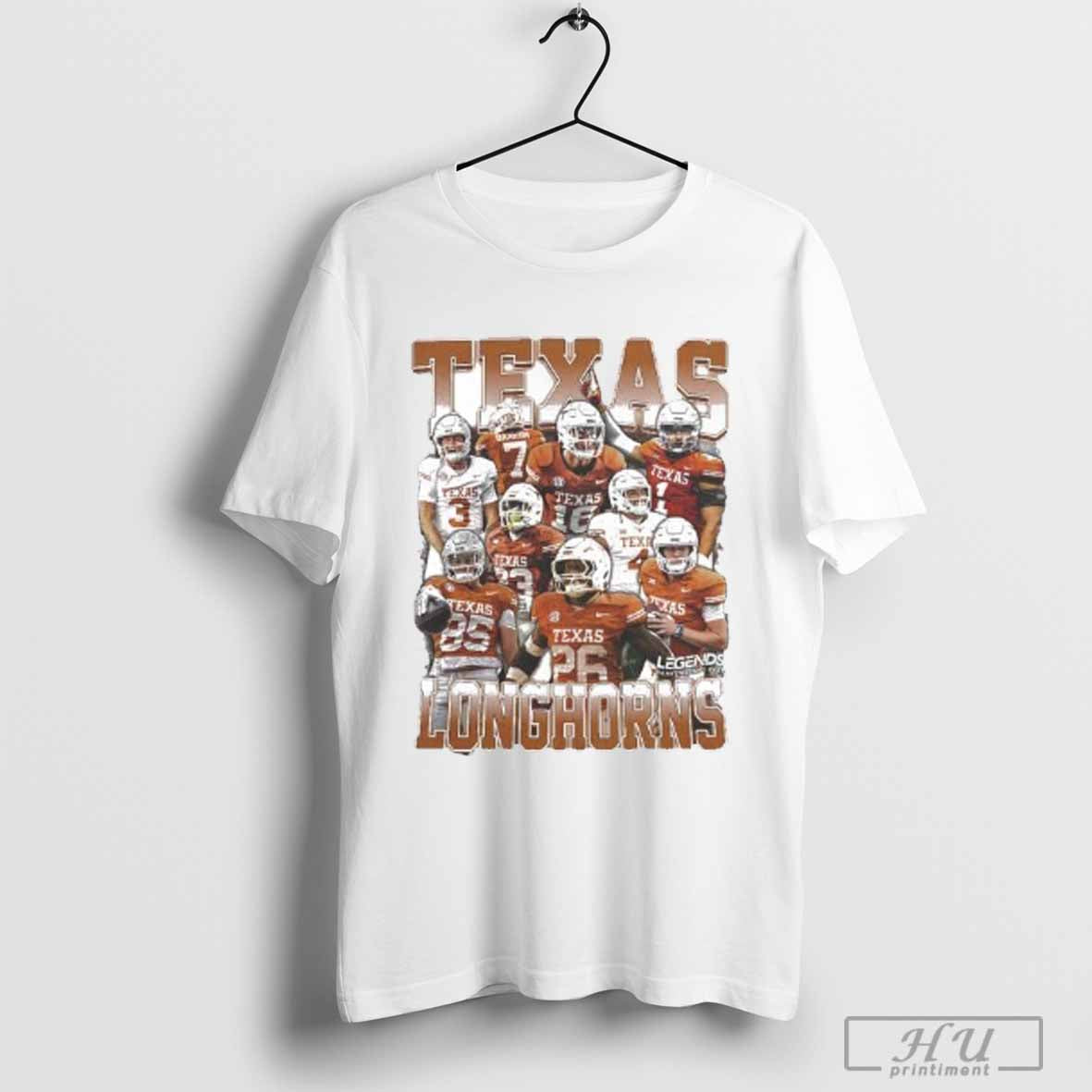Texas Longhorns Football Heavy Weight Legends T Shirt Hoodie, Sweatshirt | CoreVibeTees.com