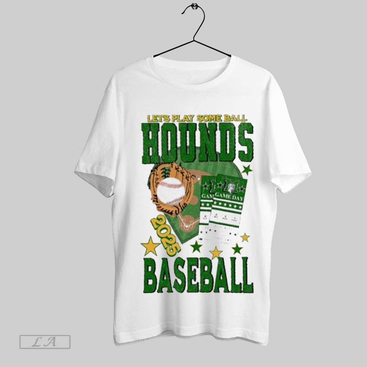 Top Hounds Baseball 2025 Lets Play Some Ball Sweatshirt T Shirt Hoodie | CoreVibeTees.com