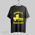 Top Cat Property Of Wildlife Department Xxl T Shirt Hoodie, Sweatshirt | CoreVibeTees.com