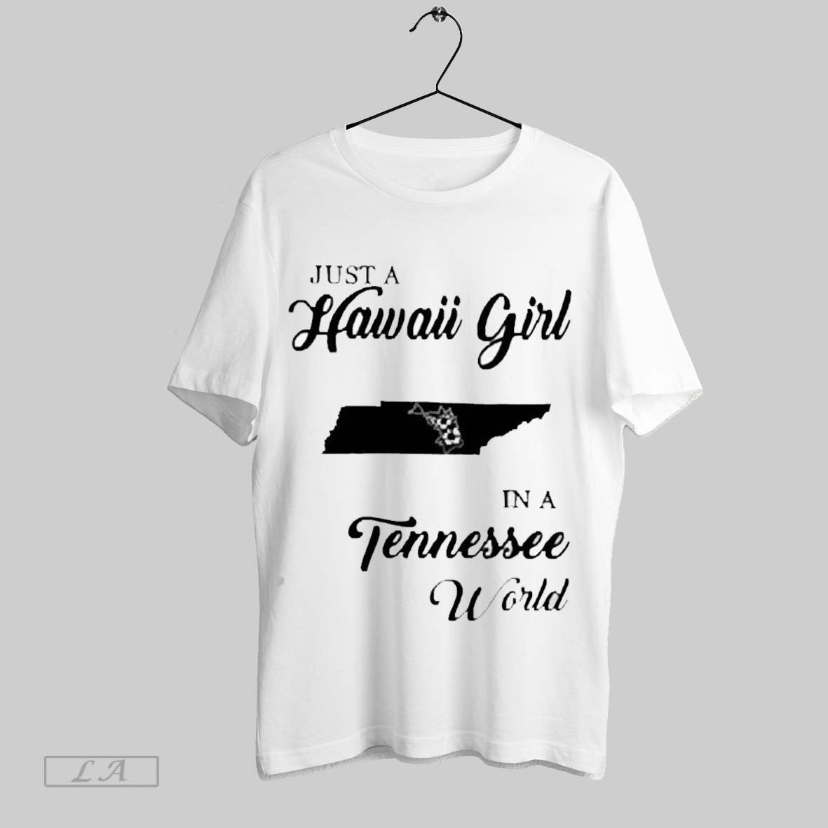 Top Just A Hawaii Girl In A Tennessee World 2025 Unisex Sweatshirt T Shirt Hoodie | CoreVibeTees.com