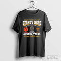 Texas Longhorns 2024 College Football Playoffs 1st Round Dueling T Shirts Hoodie, Sweatshirt | CoreVibeTees.com