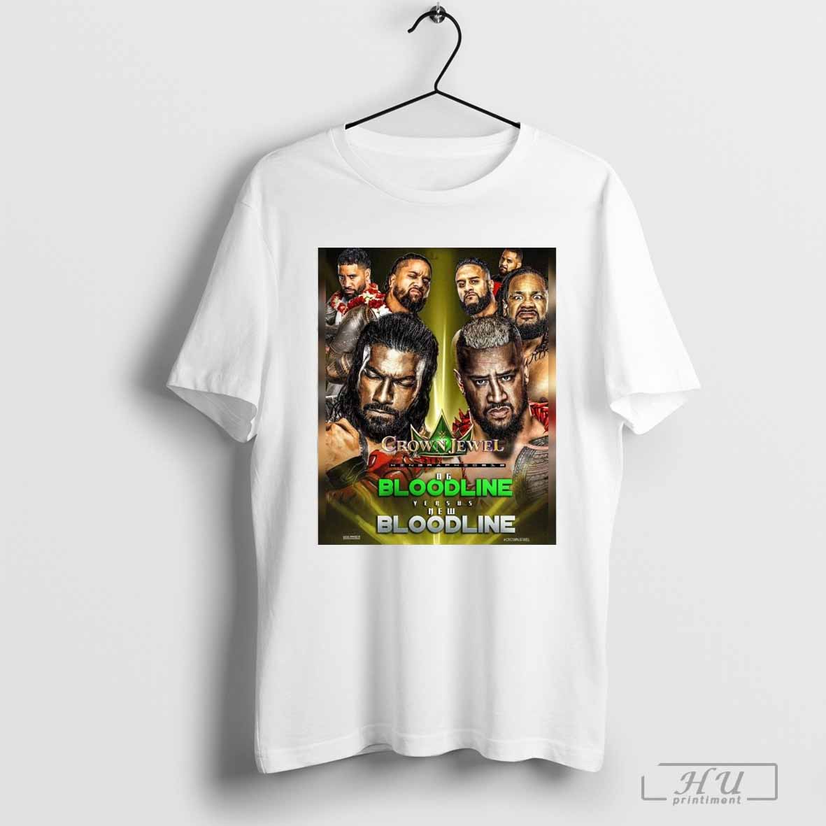 Top Crown Jewel In Graphics 12 Og Bloodline Vs New Bloodline T-shirt Hoodie, Sweatshirt | CoreVibeTees.com