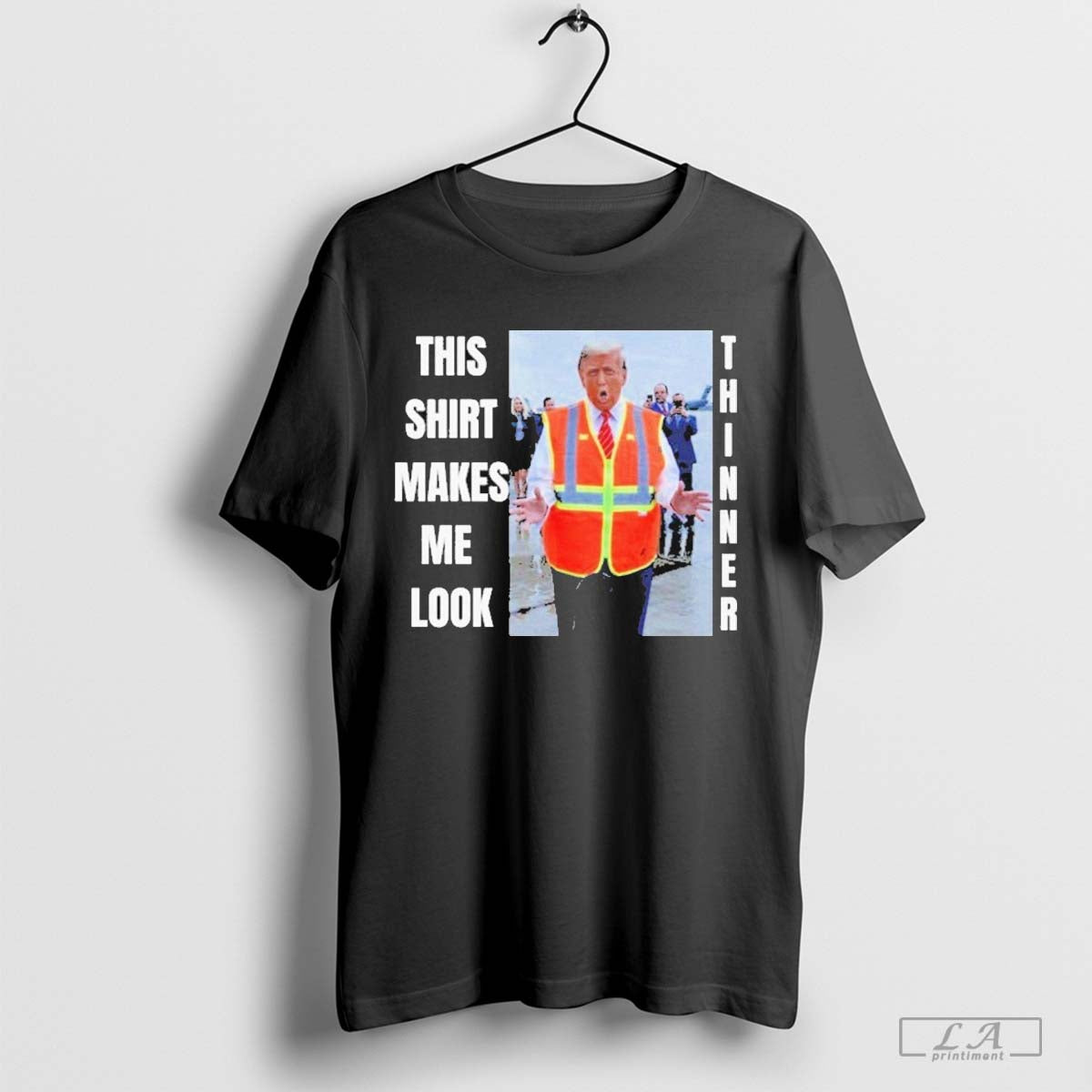 This Shirt Makes Me Look Thinner Trump 2024 They See Me Rollin' Garbage Truck Shirt Hoodie, Sweatshirt | CoreVibeTees.com