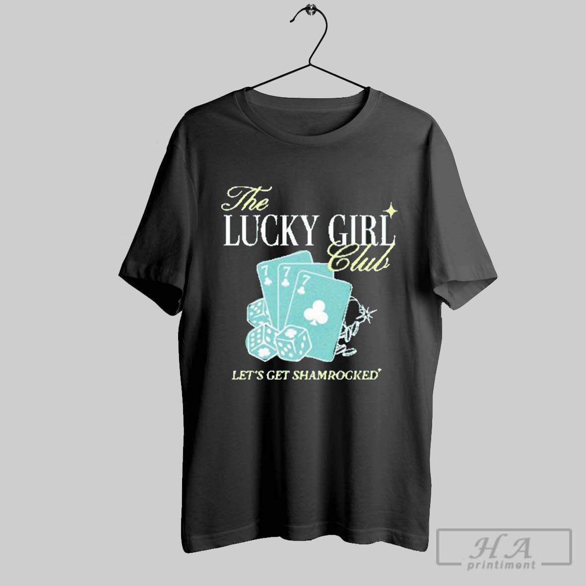 The Lucky Girl Club Lets Get Shamrocked T Shirt Hoodie, Sweatshirt | CoreVibeTees.com