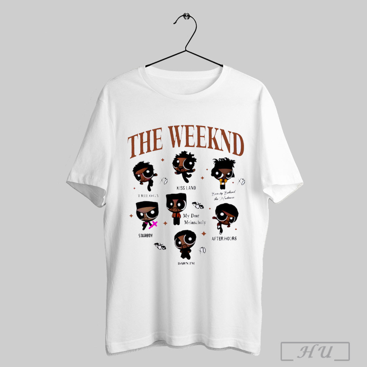 The Weeknd As She Powerpuff Girls Albums Cartoon Shirt Sweatshirt Hoodie | CoreVibeTees.com