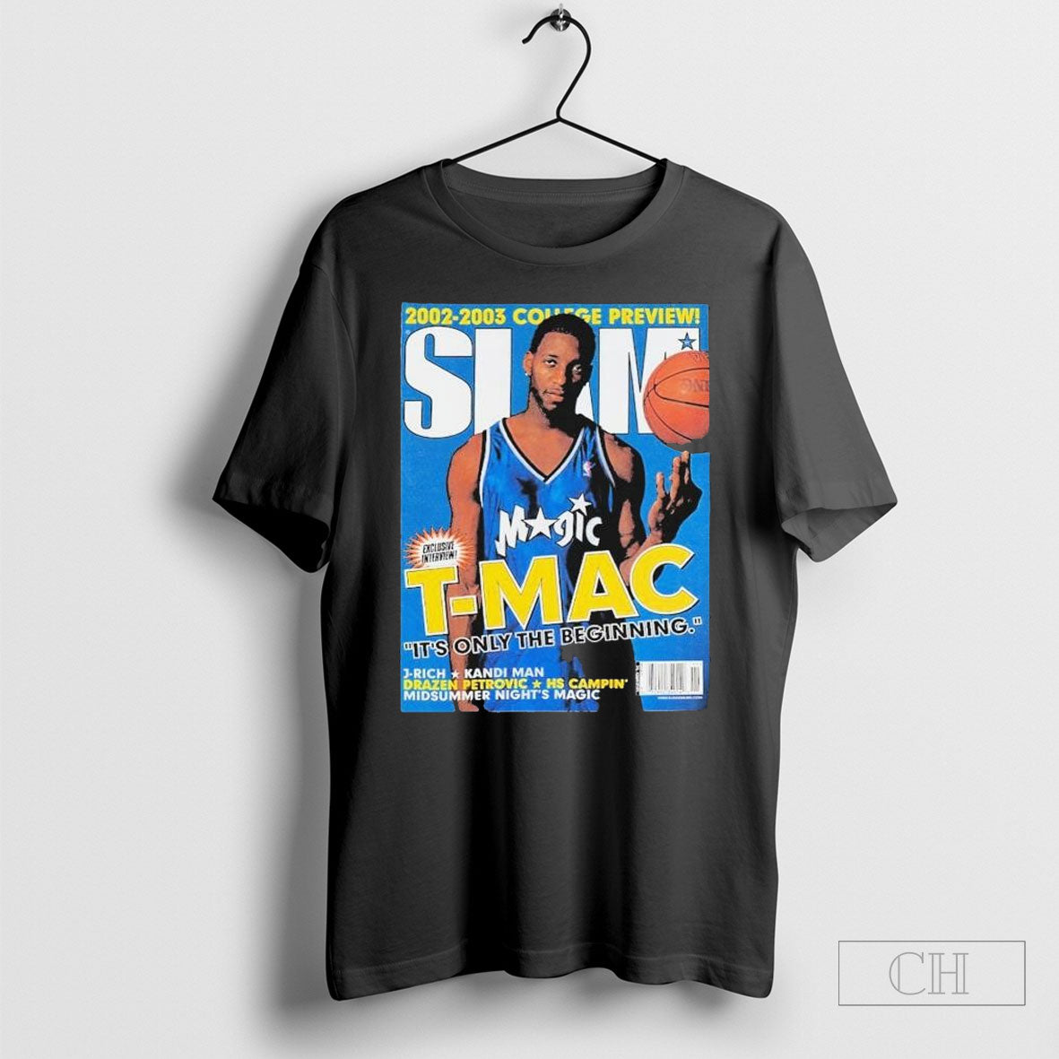 Tracy Mcgrady T Mac Its Only The Beginning Slam Cover T Shirts Hoodie, Sweatshirt | CoreVibeTees.com