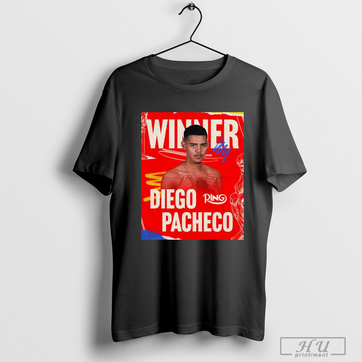 Trendy Diego Pacheco Beats Steven Nelson By Unanimous Decision Winner The Ring Poster T Shirt Sweatshirt Posters Hoodie